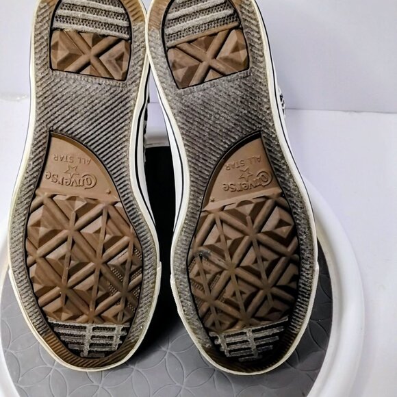 Converse Womens Zebra Print High Top Sneakers Size 7 US / 5 UK 37.5 EU Textile U - Picture 4 of 8